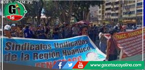 Los trabajadores de construcción civil exigen respeto a sus derechos laborales 