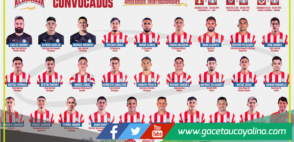 Daniel Garnero anuncia convocados para amistosos de Paraguay