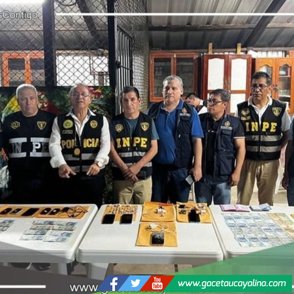 Policía ejecuta operativo conjunto contra organizaciones criminales que operarían en el penal de Iquitos