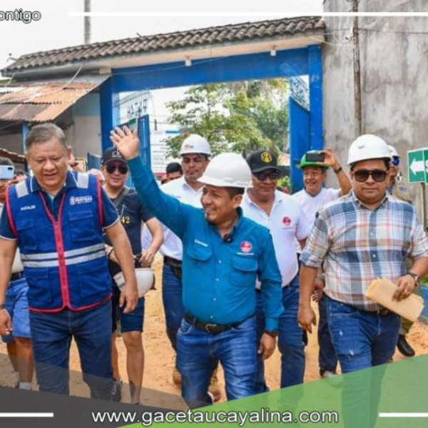 Gobernador René Chávez supervisa avance de obra en Instituto Tecnológico de Loreto