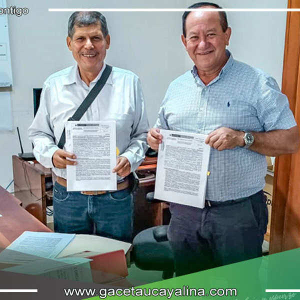 Alcalde Francisco Mendoza de Souza Firme en el Desarrollo de Comunidades Nativas