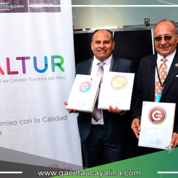 El Mincetur reconoce a ocho compañías de Huánuco por su excelencia en la atención al turista