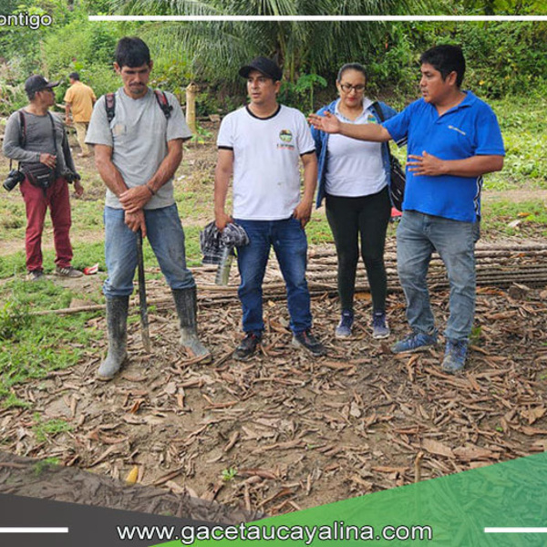 Alcalde de Ucayali y Equipo Técnico Inician Proyecto de Abastecimiento de Agua en Comunidades