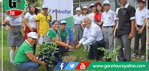 Más de mil plantones son sembrados en colegios de todo Loreto 