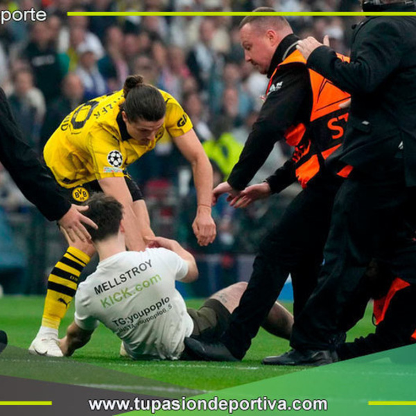 Invasores de Cancha Detienen la Final de la Liga de Campeones en Wembley