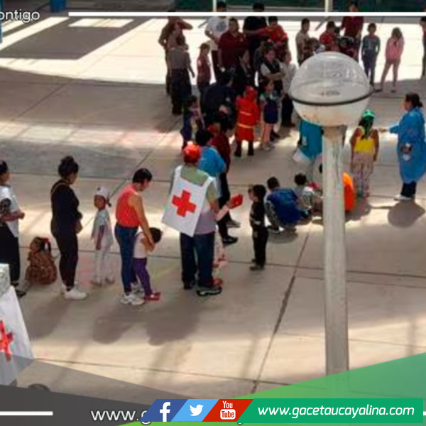 Simulacro de sismo en UGEL Huánuco deja tres heridos