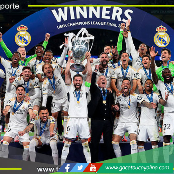 Real Madrid Conquista su Decimoquinta 'Orejona'
