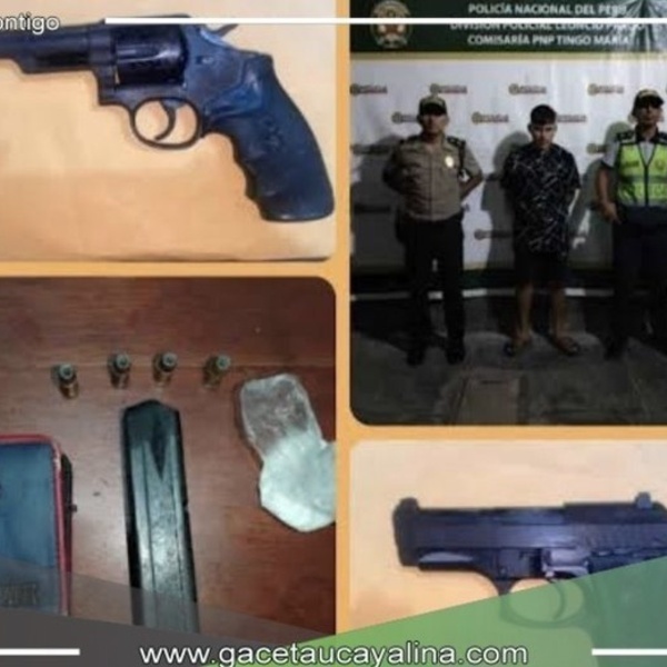 Captura a sujeto con droga y armas robadas 