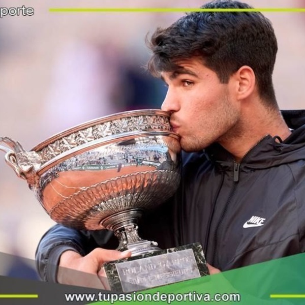 Carlos Alcaraz se coronó campeón del Roland Garros 2024