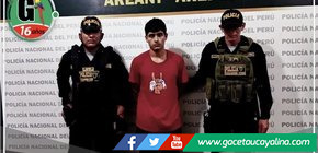 El escuadrón de Iquitos detiene a individuo 