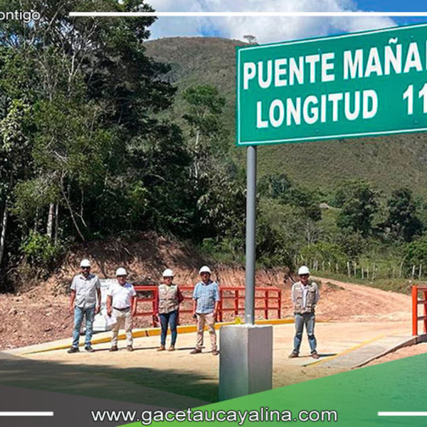 Municipalidad de Atalaya Culmina Importantes Obras de Renovación de Puentes