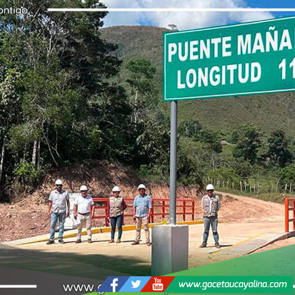 Municipalidad de Atalaya Culmina Importantes Obras de Renovación de Puentes