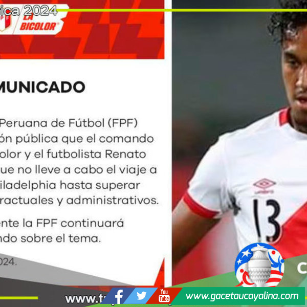 El volante peruano Renato Tapia se queda en Lima para resolver temas administrativos