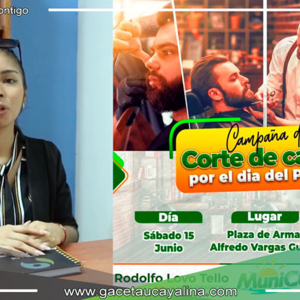 Municipalidad de Ucayali Organiza Campaña de Corte de Cabello Gratuito para Padres