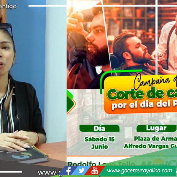 Municipalidad de Ucayali Organiza Campaña de Corte de Cabello Gratuito para Padres