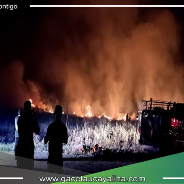 Bomberos Controlan Incendio en las Inmediaciones del Aeropuerto de Tingo María