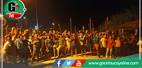 Protestas en Imaza por incumplimientos del Gobierno Regional de Amazonas