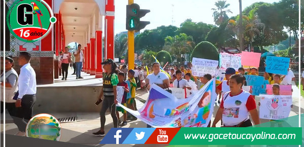 Pasacalle y Concurso en Ucayali por el Día Mundial contra el Trabajo Infantil