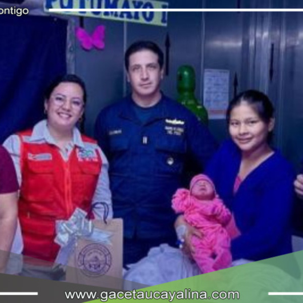 Milenka nace en plena Amazonía a bordo de la PIAS Putumayo I