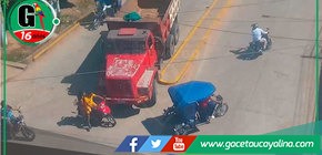 Milagroso Escape de una Mujer Tras Ser Impactada por un Camión en Av. Unión