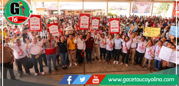 Gobierno entrega 2,905 títulos de propiedad en Loreto