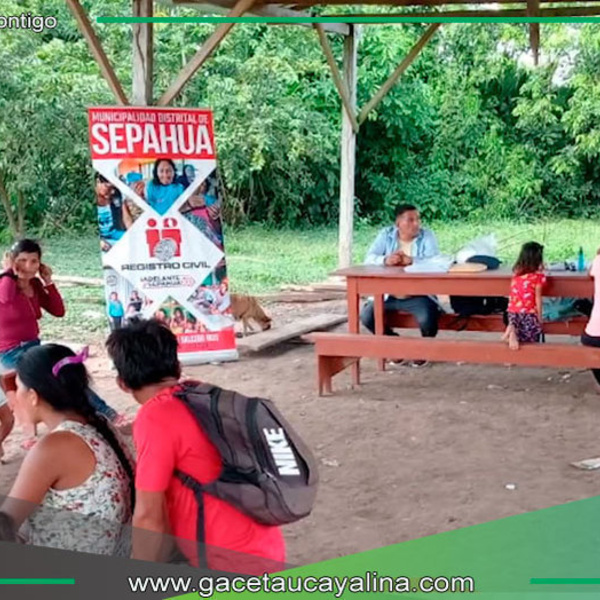 Campaña de identificación en Villa Sepahua beneficia a 265 pobladores