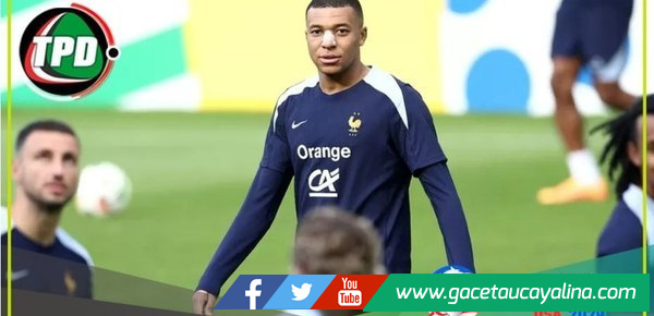 Kylian Mbappé reapareció en entrenamiento de Francia