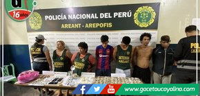 Desarticulan banda “Los intocables”