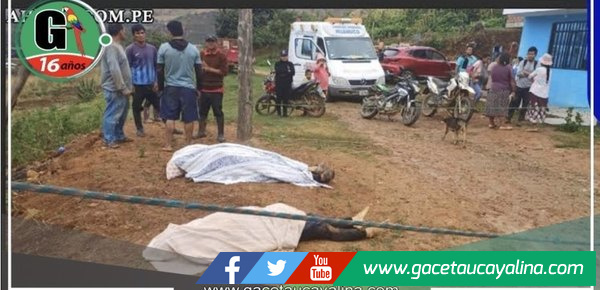 Tío y sobrino fueron asesinados a sangre fría por disputa de terrenos 