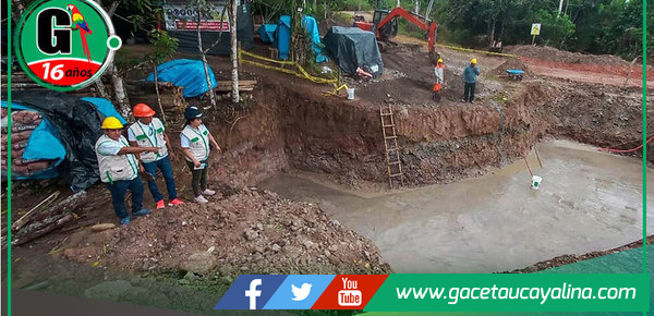 Regidores de municipalidad de Atalaya Verifican Avance de Puentes en Sepahua