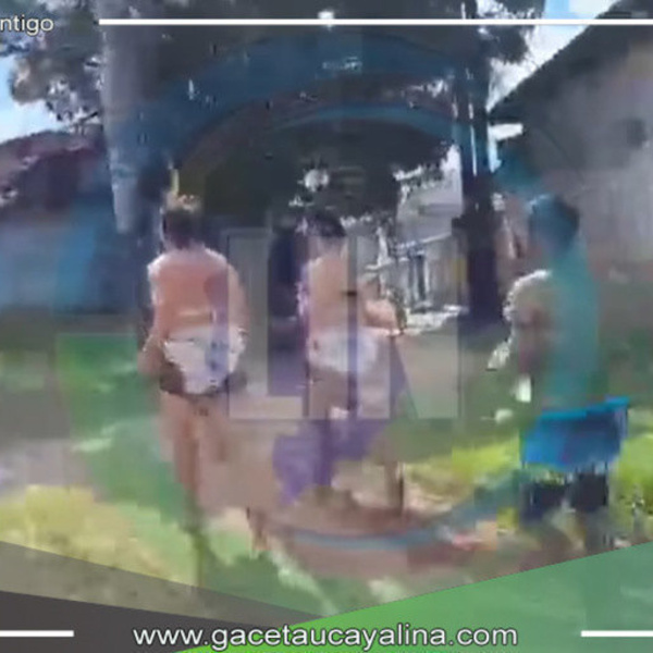 Se disfrazaron con traje típico para capturar a comercializadores de droga 