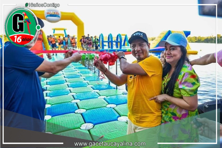 Se inaugura el parque acuático 