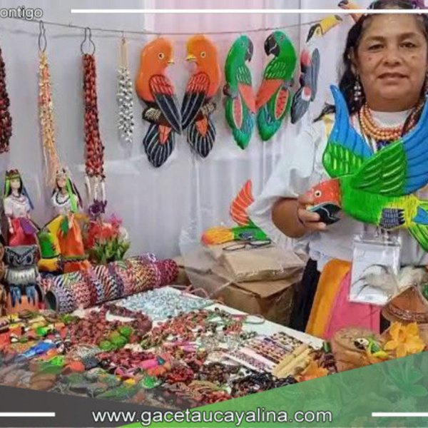 Feria expone la mejor artesanía amazónica 