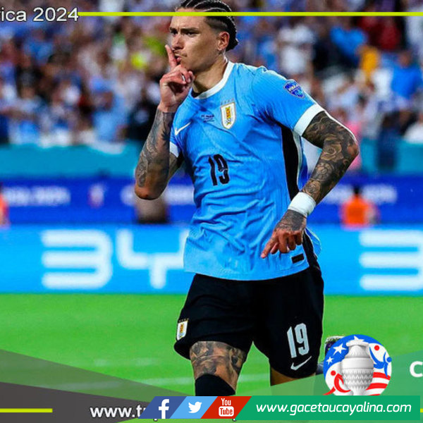 Uruguay vence 3-1 a Panamá en el primer partido del Grupo C de la Copa América 2024
