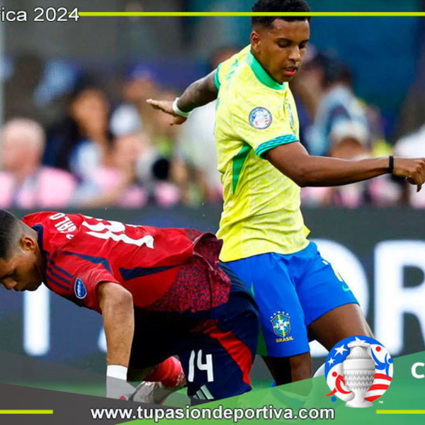 Brasil domina, pero no logra romper la defensa costarricense en el debut de la Copa América 2024