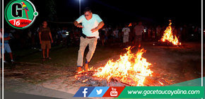Con Impactantes saltos del "shunto" culminan festejos en Contamana