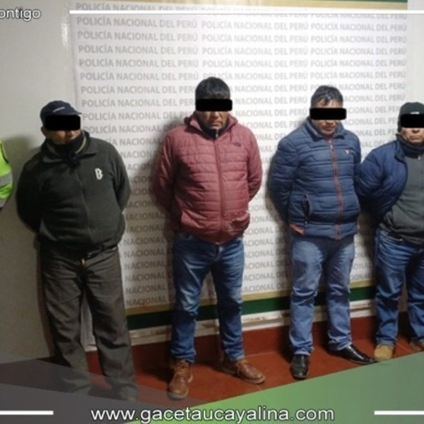 Desmantelan banda “Los huaqueros”