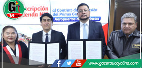 MTC y FAP Firman Adenda para Facilitar Proyecto de Vigilancia Amazónica en Pucallpa