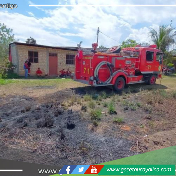 Bomberos de Tarapoto atienden más de 20 incendios estructurales al mes