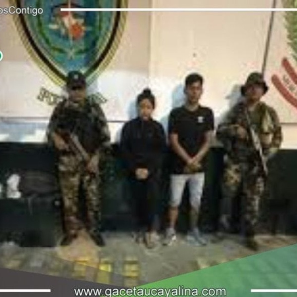 Prisión preventiva a pareja que transportaban droga 