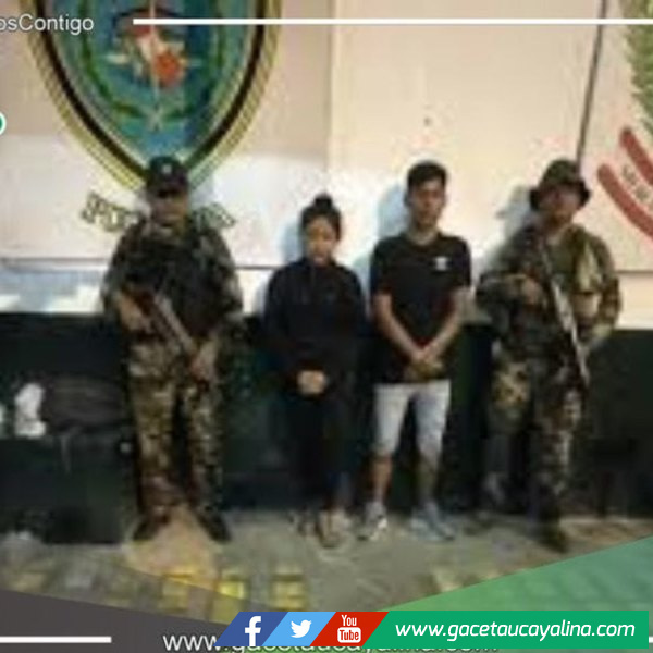 Prisión preventiva a pareja que transportaban droga 