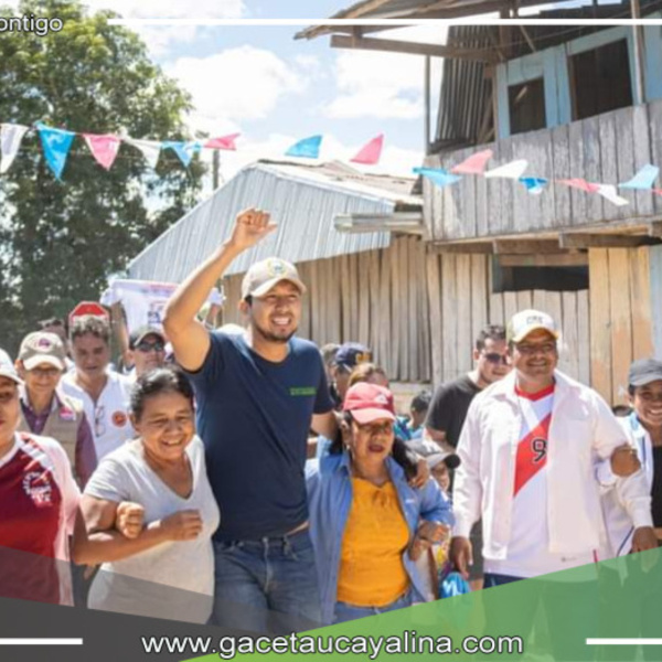 Alcalde de Alto Amazonas inaugura carretera Shitari – Santa María
