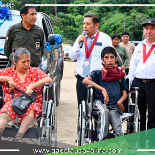 Sernanp Dona Camioneta y Sillas de Ruedas en el 51° Aniversario del Parque Nacional del Manu