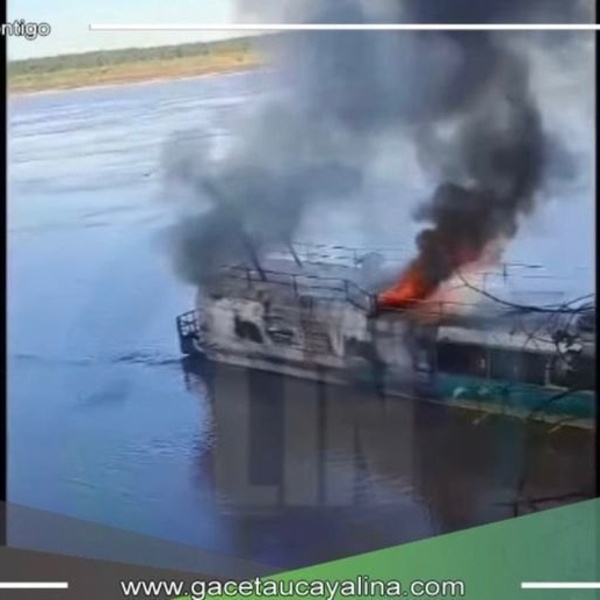 Ponguero se incendia