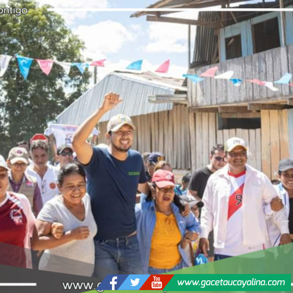 Alcalde de Alto Amazonas inaugura carretera Shitari – Santa María