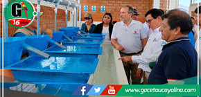 Plan Binacional Perú-Ecuador inaugura centro de producción de alevines en Piura