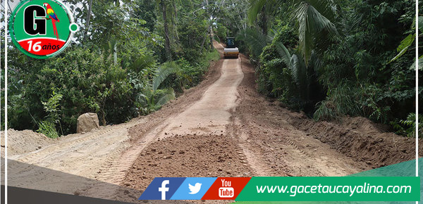 Alcalde Wilmer Saavedra Gómez culmina importante obra vial