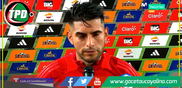 Carlos Zambrano destaca el nivel de Paraguay como rival