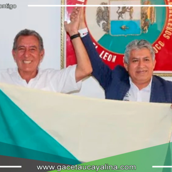 Gobernador y Alcalde Provincial de Huánuco Se Reconciliaron para Impulsar Proyectos de Desarrollo