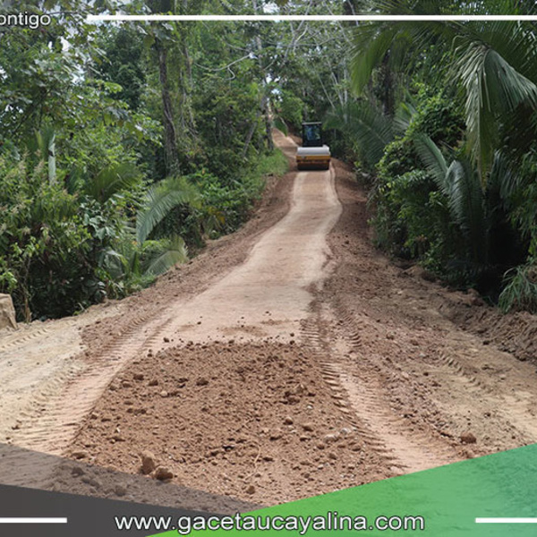 Alcalde Wilmer Saavedra Gómez culmina importante obra vial